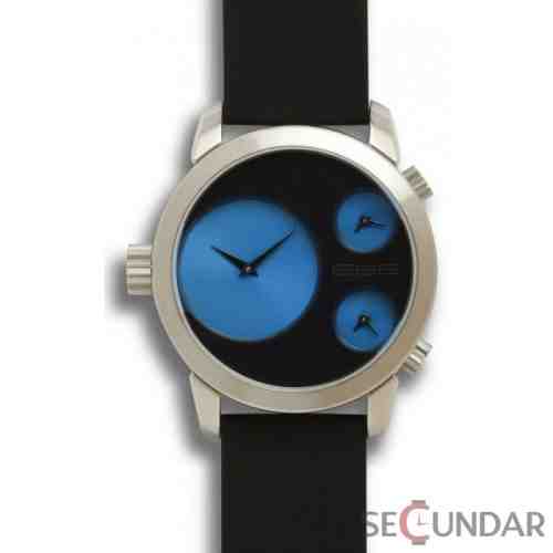 Ceas 666Barcelona Colour blue/black rubber 8424210000438 Barbatesc