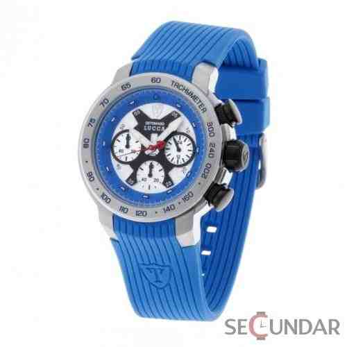 Ceas Detomaso DT1017-C Lucca Chronograph Blau Barbatesc