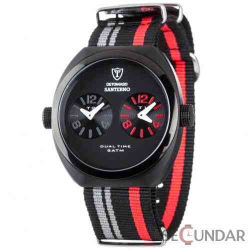 Ceas Detomaso SANTERNO DT2039-A Black/Red Barbatesc