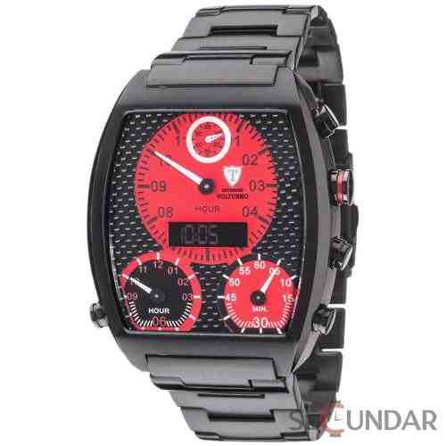 Ceas Detomaso VOLTURNO Black/Black Steel DT2057-D Barbatesc