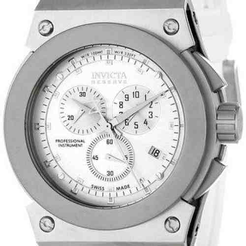 Ceas Invicta 1360 Akula Reserve Chronograph Silver Dial Barbatesc