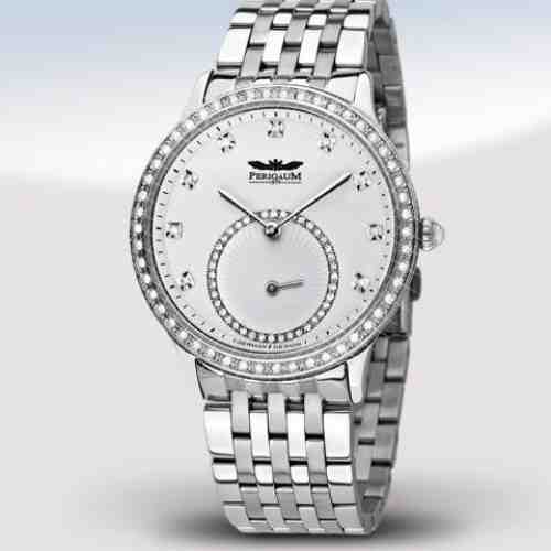 Ceas Perigaum Queen P-1311-AS-WH-BRC de Dama