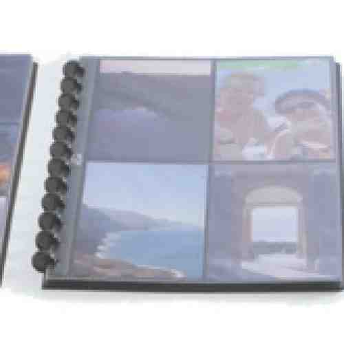 Rezerve folii pentru album de prezentare, 245 x 310 mm, 10 buc/set, ATOMA - Alphabet Collection
