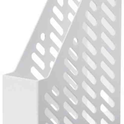 Suport vertical plastic pentru cataloage HAN Klassik - alb