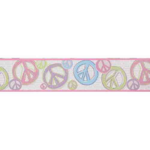 Bordura GIRL PEACE SIGN | JE3512B