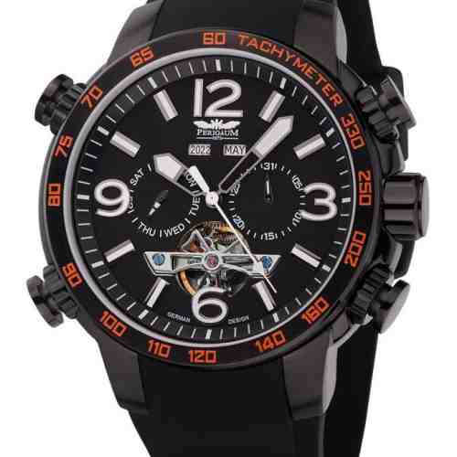 Ceas Perigaum P-1301-IS-S-Or Automatik Silikonband Barbatesc
