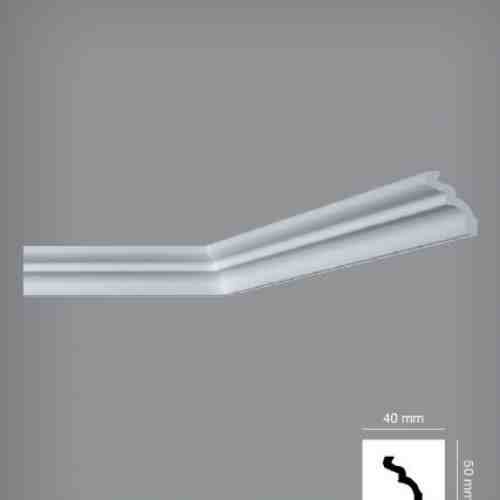 Cornisa de tavan 40 x 50 mm - lungime de 2ml | I755N (856)