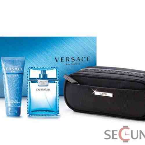 Versace Eau Fraiche Set 100ml+100ml Sg+Trousse Barbatesc
