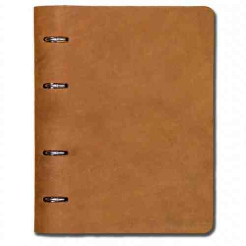 Agenda din piele naturala The Notebook by URBAN BAG dimensiune A5 - Golden Brown