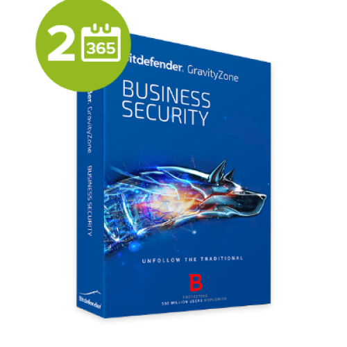 Bitdefender GravityZone Business Security – 2 ani / 1 dispozitiv, AVS-AL1286200A-EN certificat electronic
