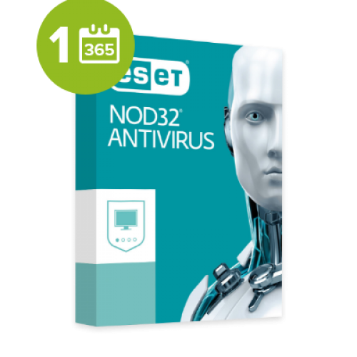 ESET NOD32 Antivirus – 1 an Pentru 5 dispozitive, certificat electronic