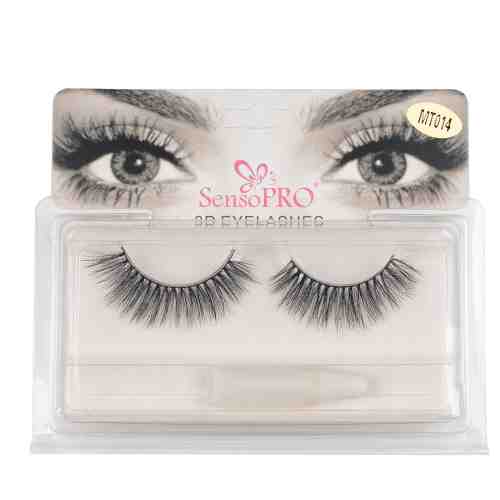 Gene false banda cu adeziv SensoPRO Lash - Harmonia MT-014