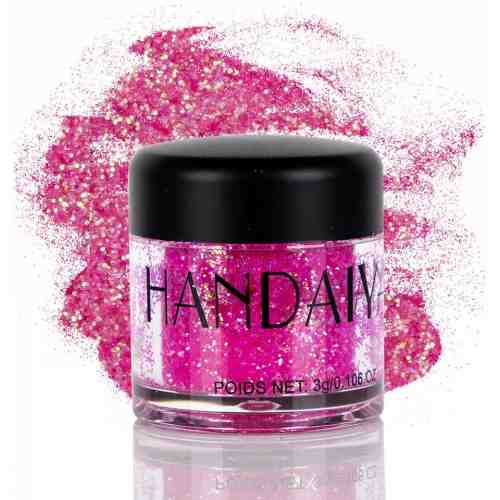Glitter Ochi Pulbere #08 Metallic Deep Pink