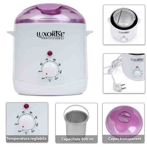 Incalzitor ceara profesional UltraSmooth PRO LUXORISE Germania, 800ml