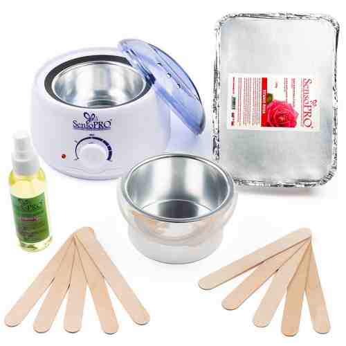 Kit Epilare Ceara Traditionala SensoPRO Italia Rose, 1 Kg
