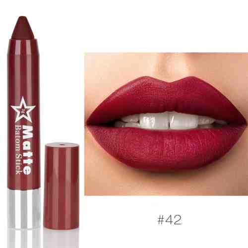 Ruj Mat tip creion Miss Rose Smoked Rose #42