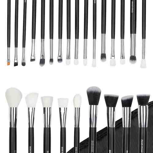 Set 25 Pensule Machiaj Exclusive Glam Black + Borseta Cadou