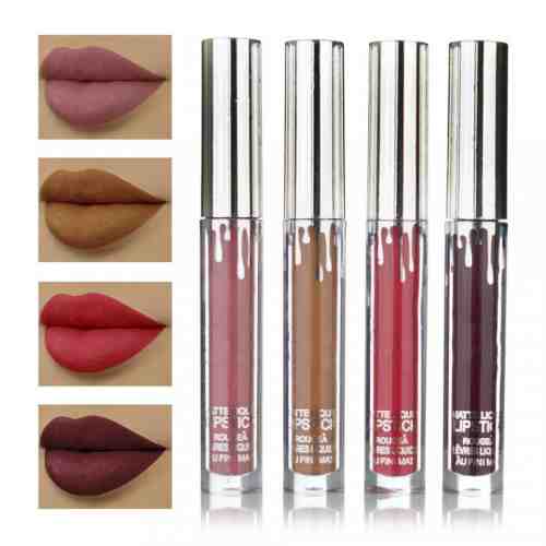Set 4 Rujuri Lichide Mate Silver Holiday Edition