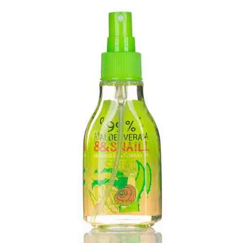 Spray Fixare Machiaj Kiss Beauty cu Extract de Aloe Vera si Melc