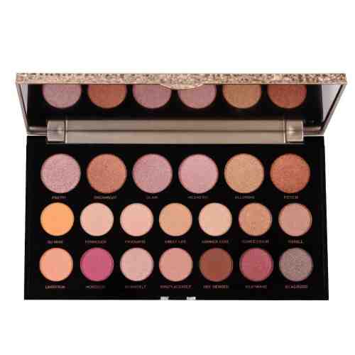 Trusa Farduri MakeUp Revolution Jewel Collection 20 culori 01