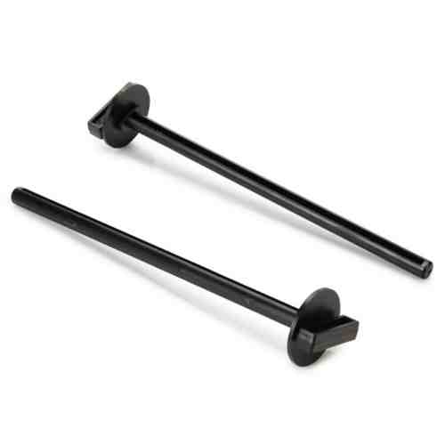 Bete pentru Colivie din Plastic Negru 2X22cm