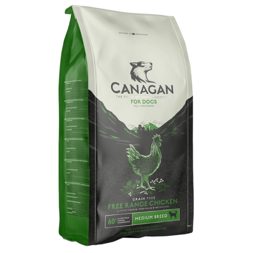 Hrana uscata pentru caini Canagan Adult cu pui 2 kg