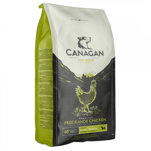 Hrana uscata pentru caini Canagan Grain Free Small Breed cu pui 500 g