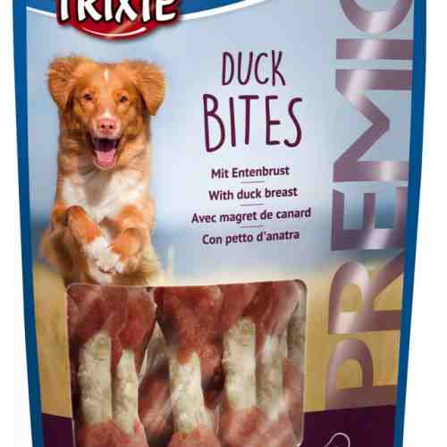 Recompense pentru caini Trixie Premio Duck Bites 80 g