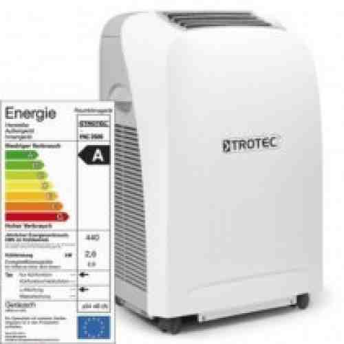 Aer conditionat portabil Trotec PAC 2600 S Capacitate 9.000 Btu Debit 340mc/ora Telecomanda Display Pentru 34mp