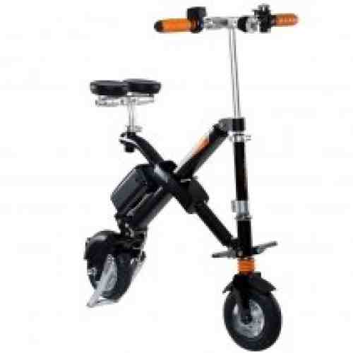 Bicicleta electrica foldabila Airwheel E6 Black Viteza max. 20km/h Putere motor 300W Baterie Panasonic 247.9Wh