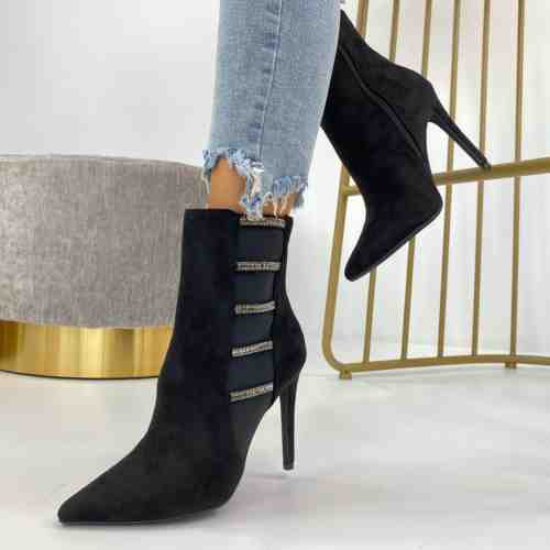 Botine Garina Negre #B5896