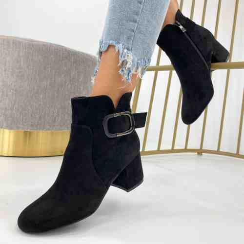 Botine Iania Negre #B5903