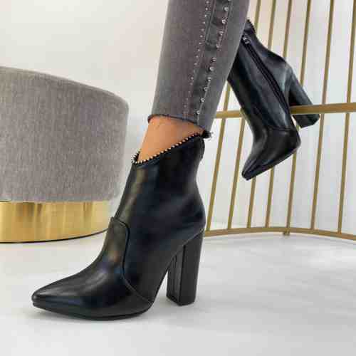 Botine Kalifa Negre #B6041