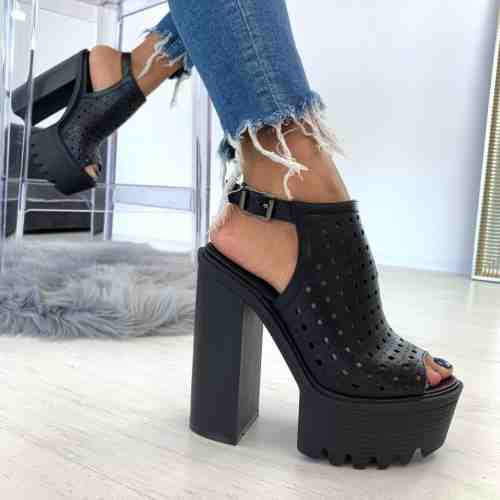 Botine Shonia Negre #B4982