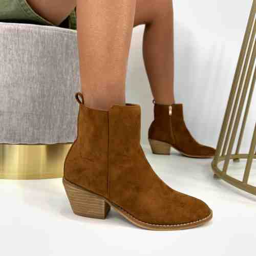Botine Thalia Camel #B5265