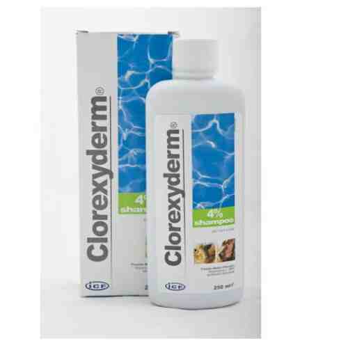 Clorexyderm Shampoo 4%, 250 ml