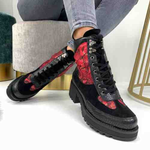 Ghete Alivia Rosii #B5792