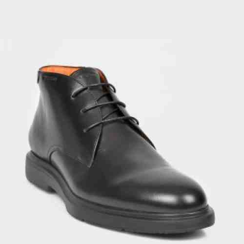 Ghete STONEFLY negre, Truman6, din piele naturala