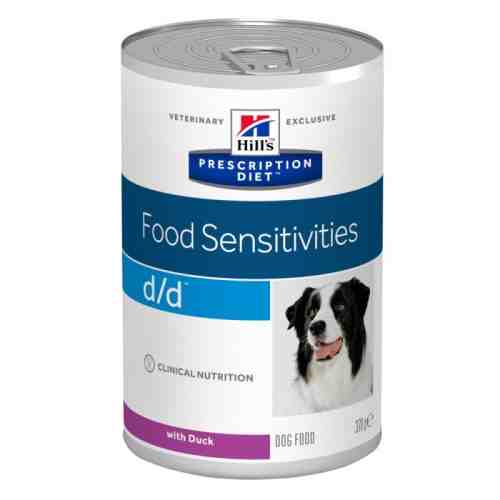 Hill's PD d/d Food Sensitivities hrana pentru caini cu rata 370 g