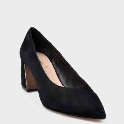 Pantofi ALDO negri, 12647041, din piele intoarsa