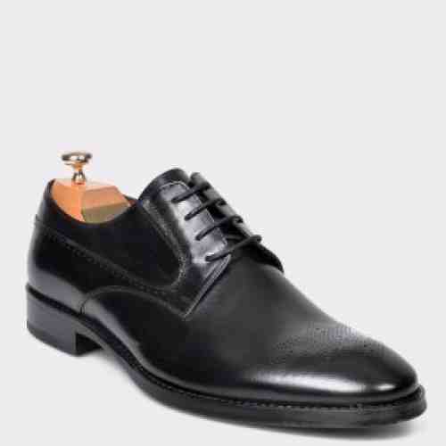 Pantofi LE COLONEL negri, 61204, din piele naturala