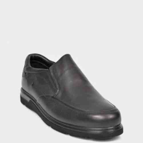 Pantofi OTTER negri, 2173, din piele naturala