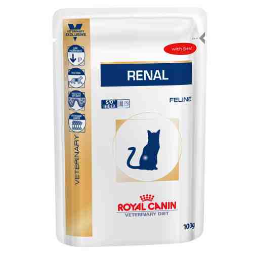 Royal Canin Renal Beef Cat 12 plicuri x 85 g