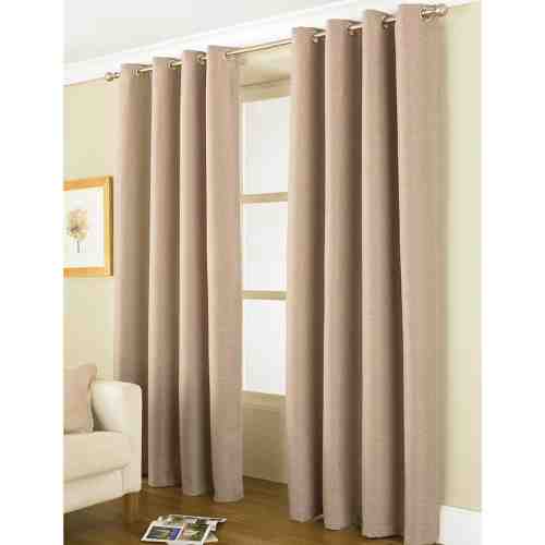Set 2 draperii Linea Blackout Latte 229x229 cm