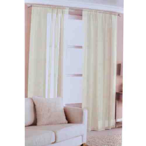 Set 2 perdele Slot Cream 150x229 cm