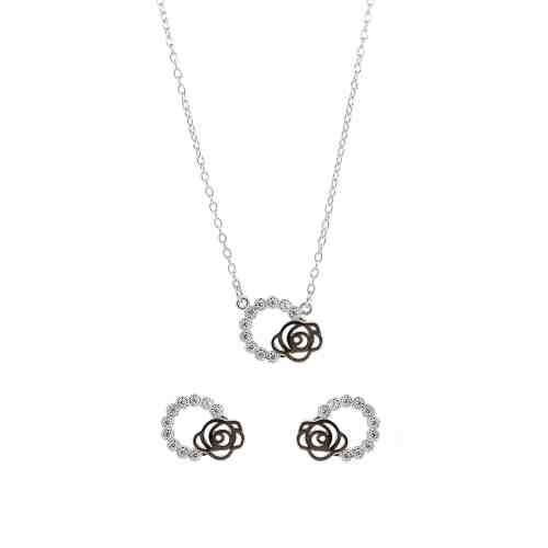 Set Argint 925, cercei, lant si pandantiv