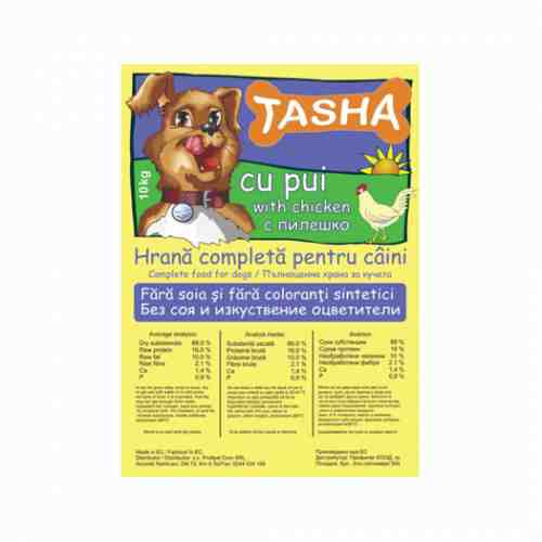 Tasha Dog Pui 10 kg