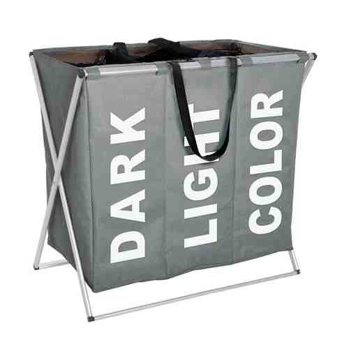 Cos pentru rufe Trio Grey 130 L