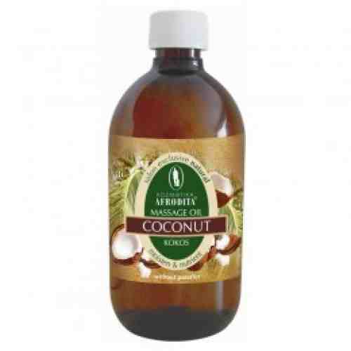 Cosmetica Afrodita - Ulei masaj facial si corporal din nuca de cocos 500 ml