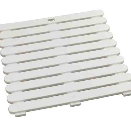 Covoras de dus Duck White 55x55 cm